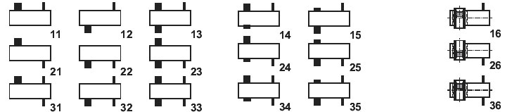 Схемы сборки редукторов Ц2-650, Ц2-750, Ц2-1000, Ц2-250, Ц2-300, Ц2-350, Ц2-400, Ц2-500